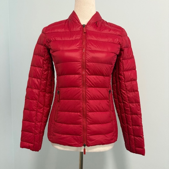 Armani Exchange Jackets & Blazers - Armani Exchange Women's White Duck Down Red Jacket Size S